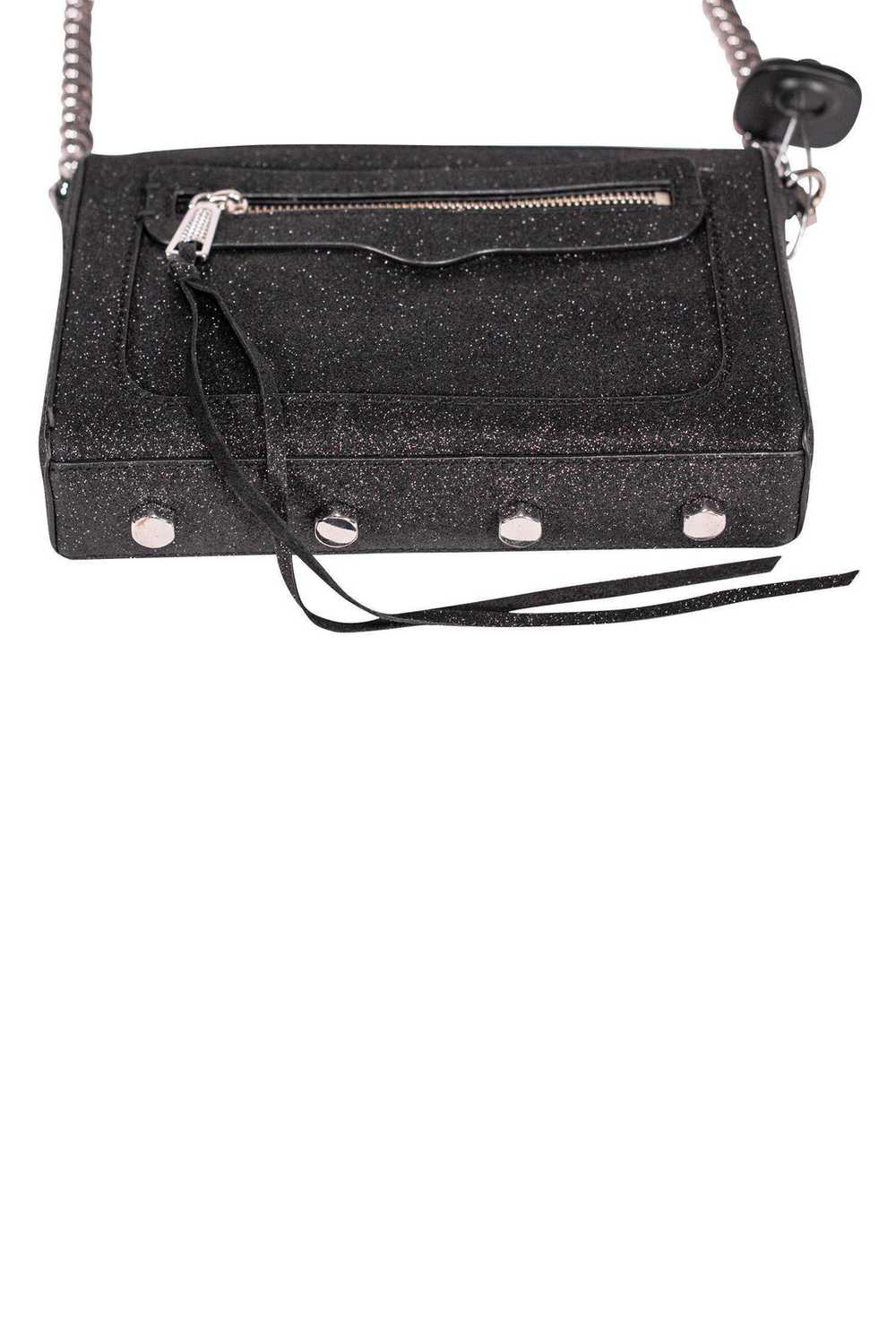 Rebecca Minkoff - Black Shimmer Crossbody - image 4