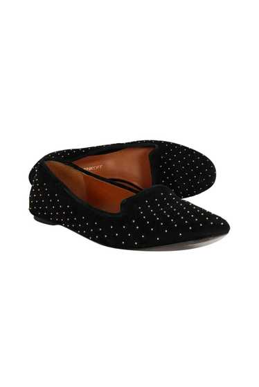 Rebecca Minkoff - Black Studded Suede Flats Sz 8