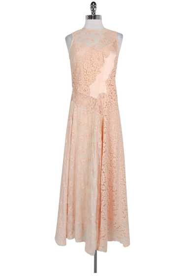 Rebecca Taylor - Blush Lace Maxi Dress Sz 2