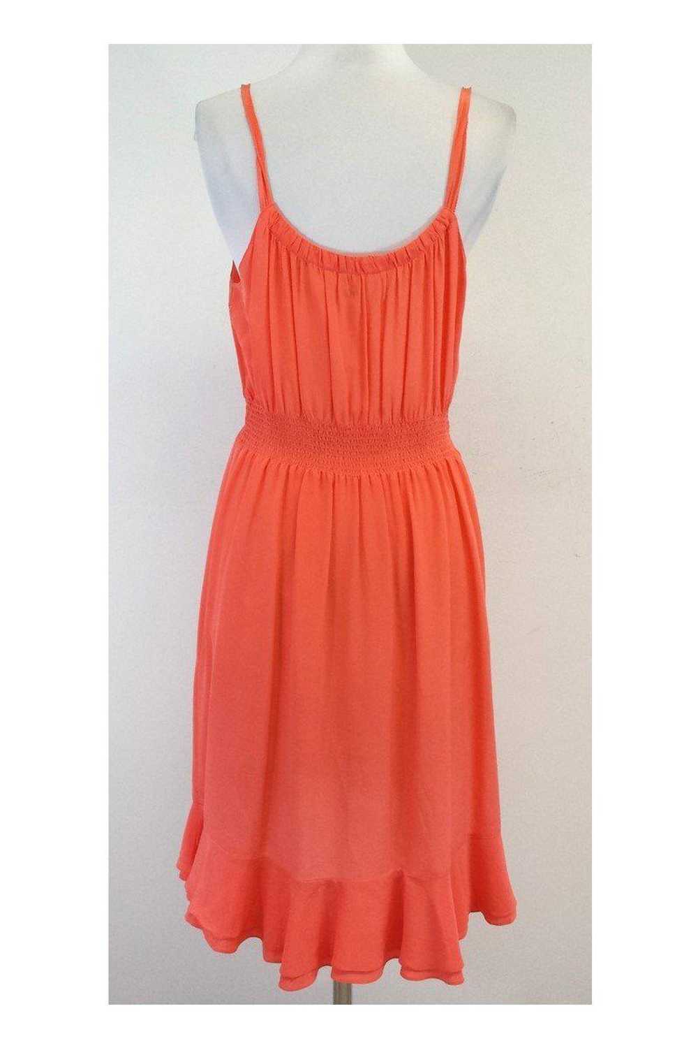 Rebecca Taylor - Coral Ruffle Spaghetti Strap Dress S… - Gem