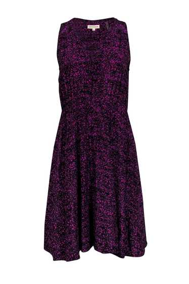 Rebecca Taylor - Purple Speckled Silk Dress Sz 0