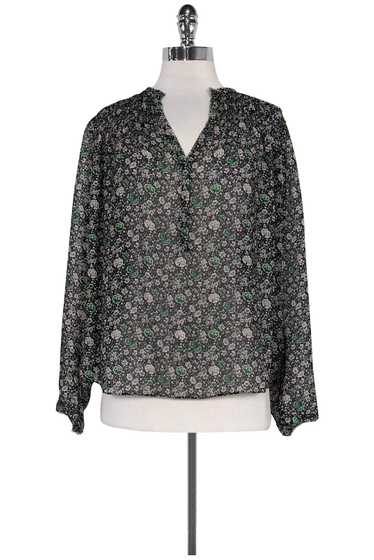 Rebecca Taylor - Semi-Sheer Floral Top Sz 8