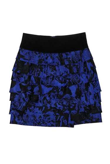 Robert Rodriguez - Black & Royal Blue Skirt Sz 10