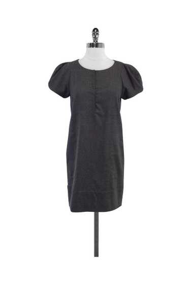 Robert Rodriguez - Grey Wool Short Sleeve Shift Dr