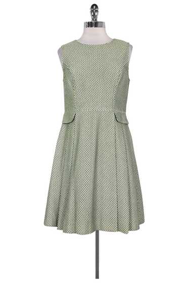 Shoshanna - Green, Navy & Ivory Dress Sz 8