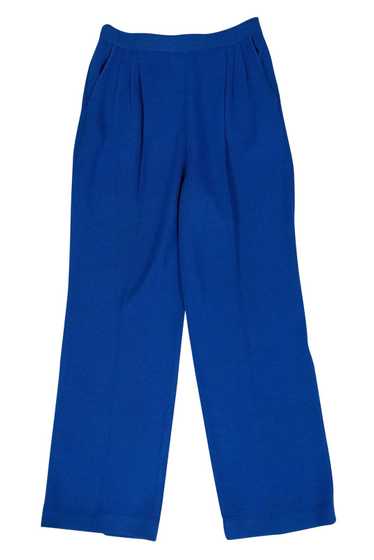 St. John - Blue Knit Trousers Sz 6