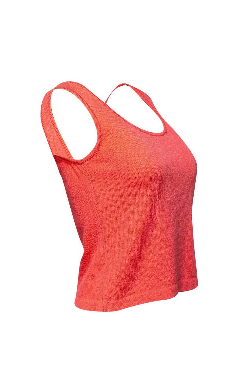 St. John - Pink Knitted Tank Sz P - image 2