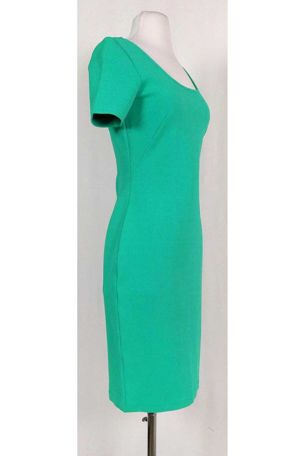 St. John - Seafoam Green Fitted Dress Sz 4 - image 2