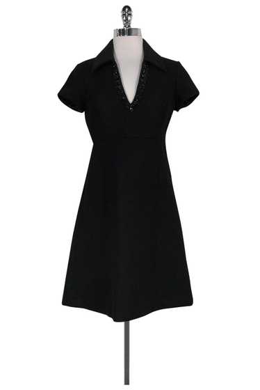 Susana Monaco - Black Wool Blend Dress Sz 2