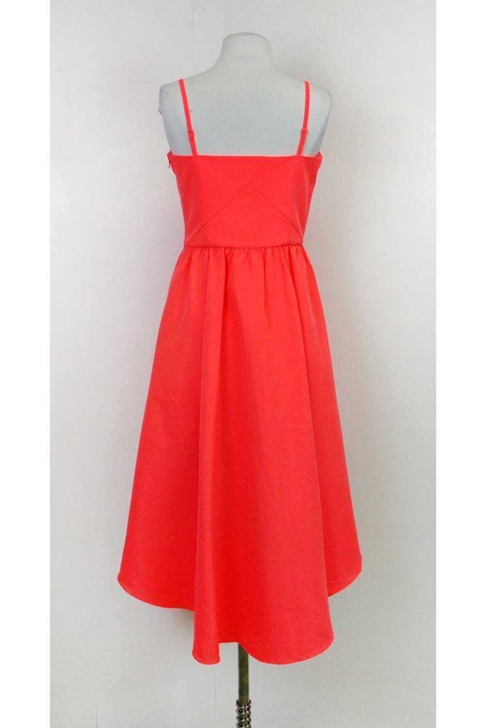 Ted Baker - Neon Orange Dress Sz 8 - image 3