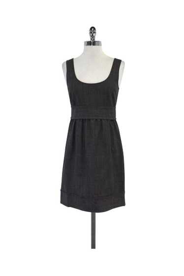 Theory - Grey Checkered Houndstooth Dress Sz 2 - image 1