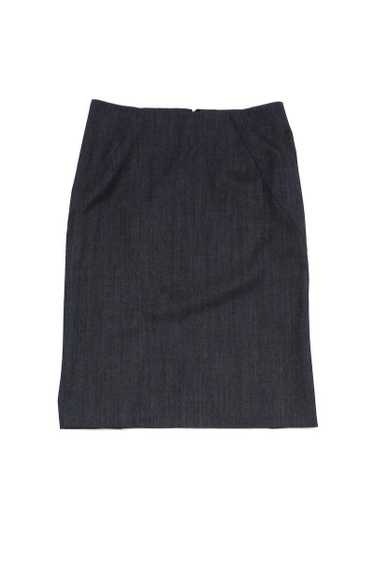 Theory - Grey Wool Suit Skirt Sz 0 - image 1