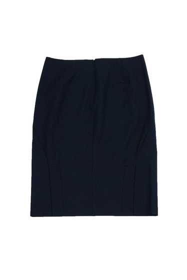 Theory - Navy Wool Blend Pencil Skirt Sz 4