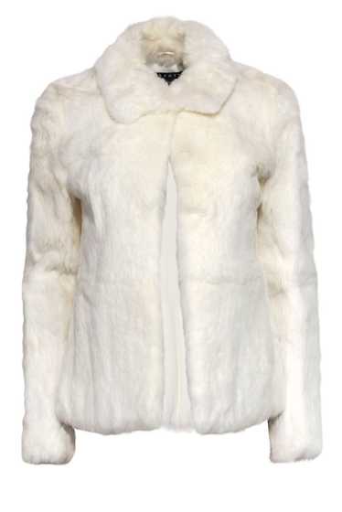 Fur coat white rabbit - Gem