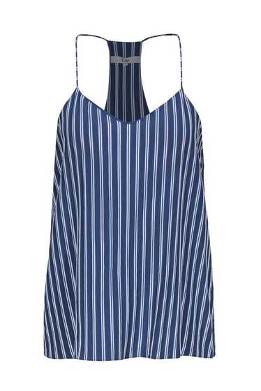 Tibi - Blue & White Striped Racerback Tank Sz 6