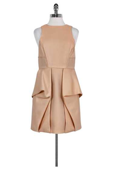 Tibi - Blush Peplum Open Back Dress Sz 6