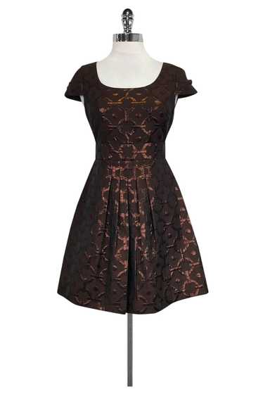 Tibi - Bronze Printed Dress Sz 0
