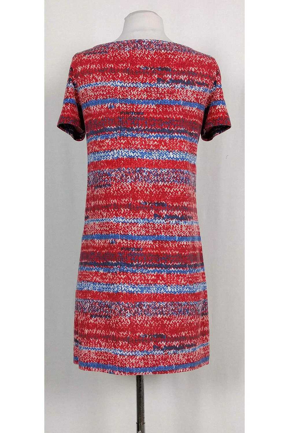 Tory Burch - Red & Blue Printed Dress Sz XS - image 3