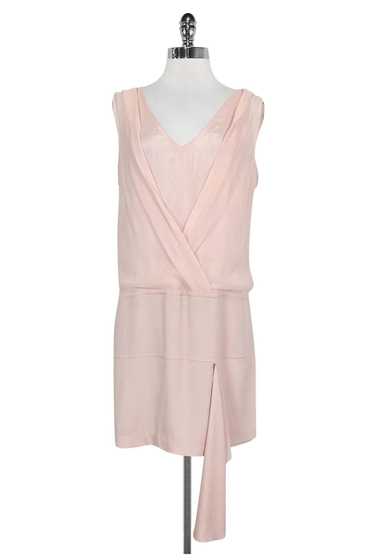 Tracy Reese - Pale Pink Drop Waist Dress Sz M - image 1