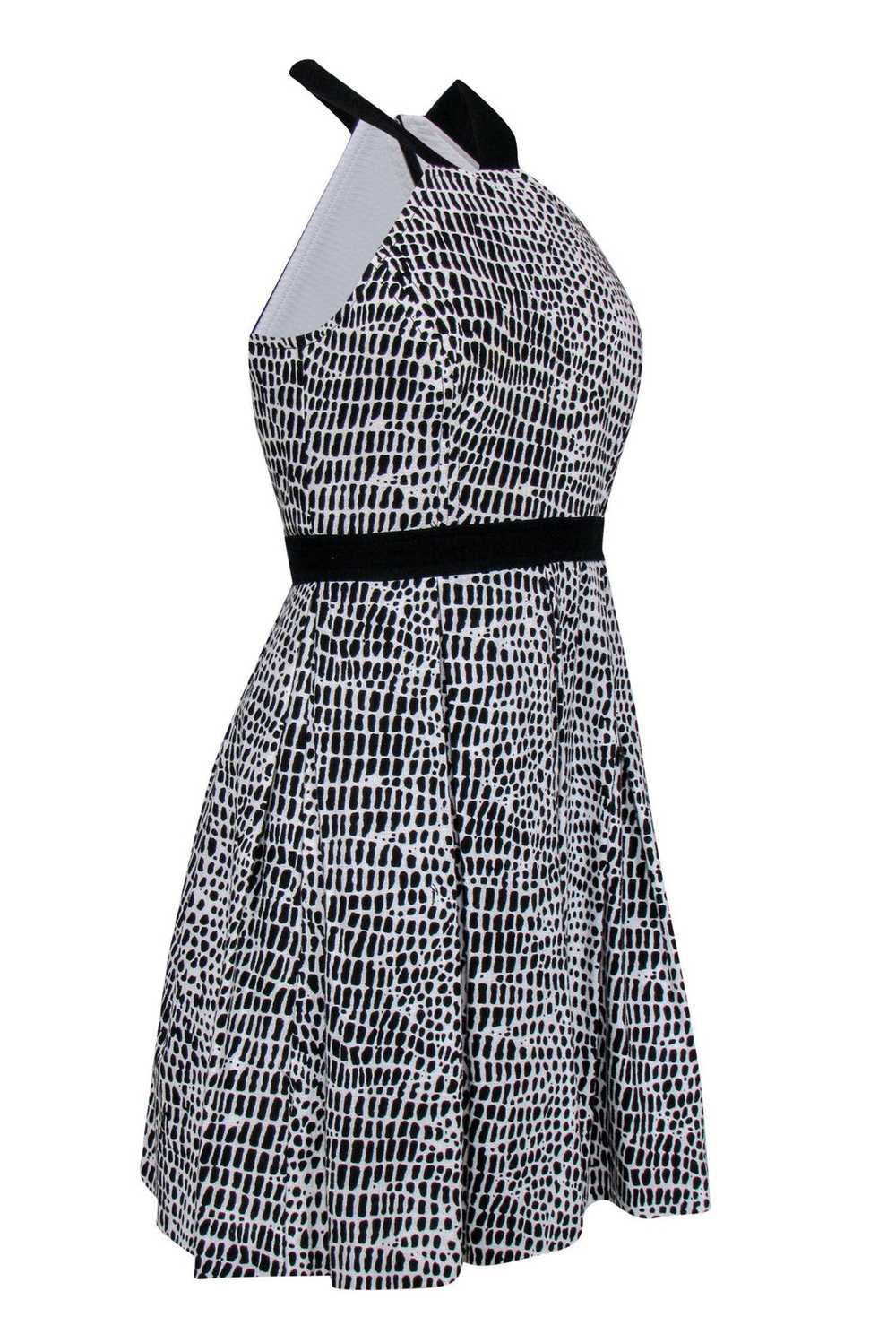 Trina Turk - Black & White Spotted Woven Cotton A… - image 2