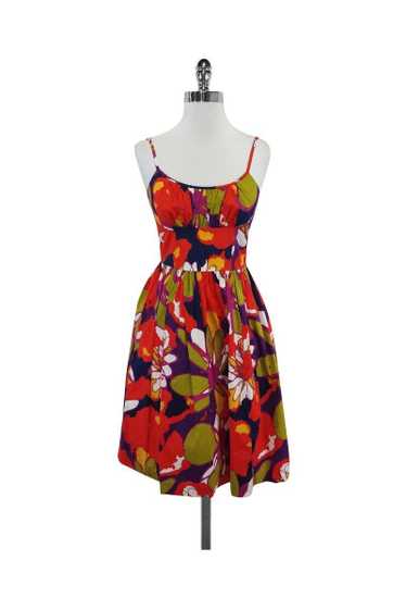 Trina Turk - Multicolor Floral Cotton Skater Dress