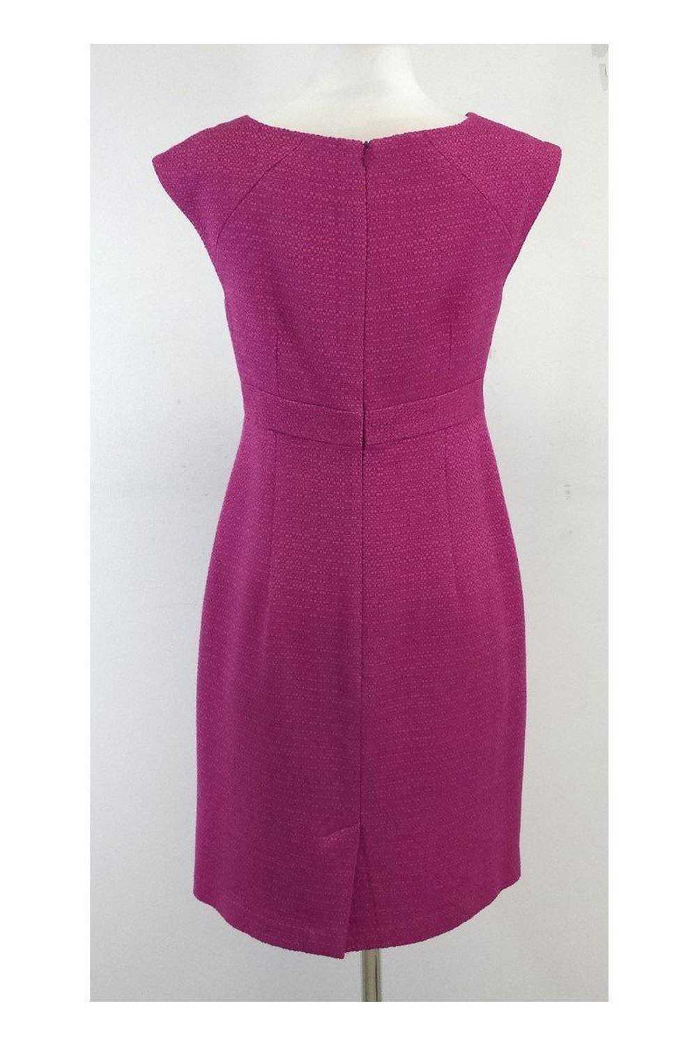 Trina Turk - Sleeveless Pink Tweed Dress Sz 8 - image 3