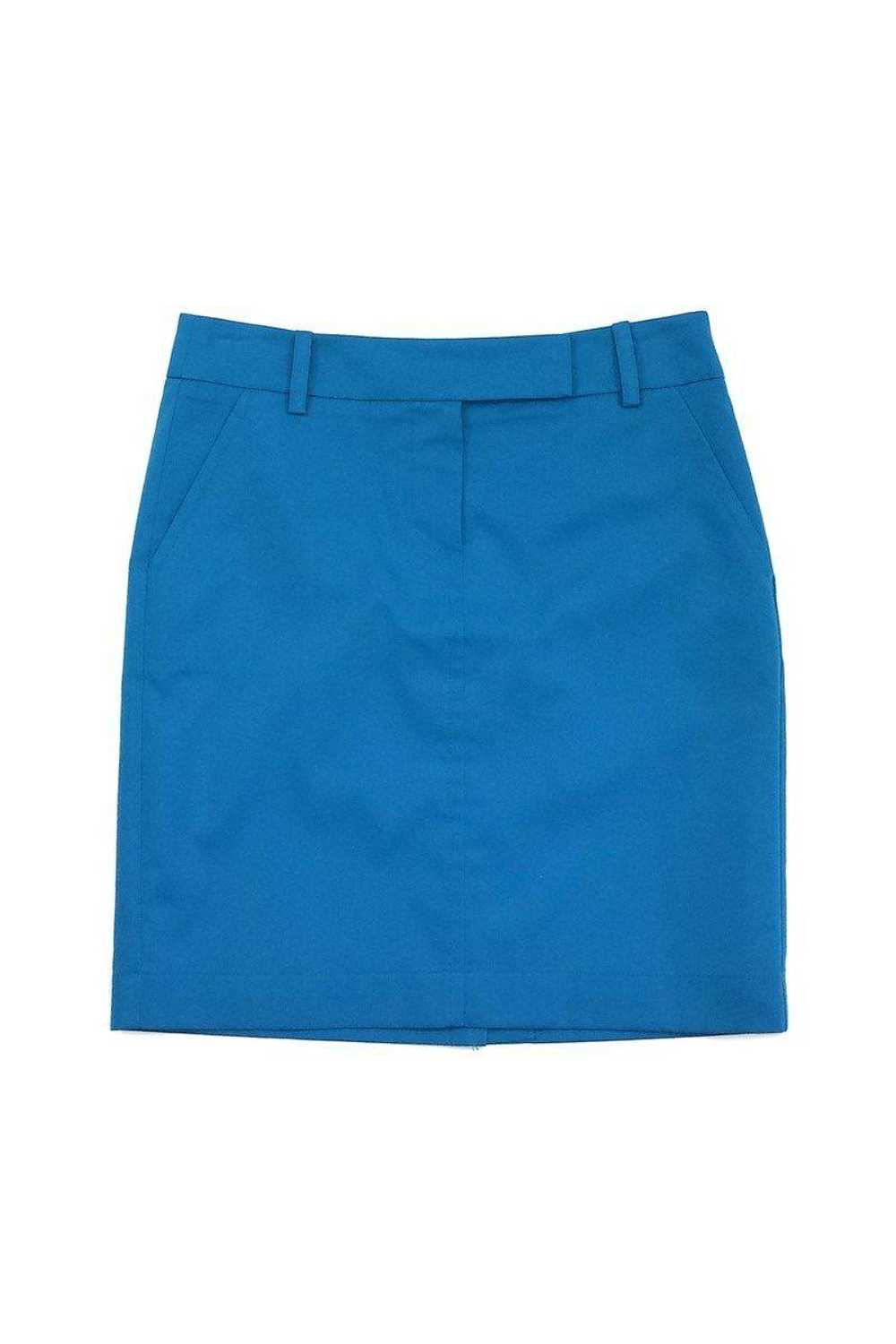 Trina Turk - Turquoise Pencil Skirt Sz 2 - image 1