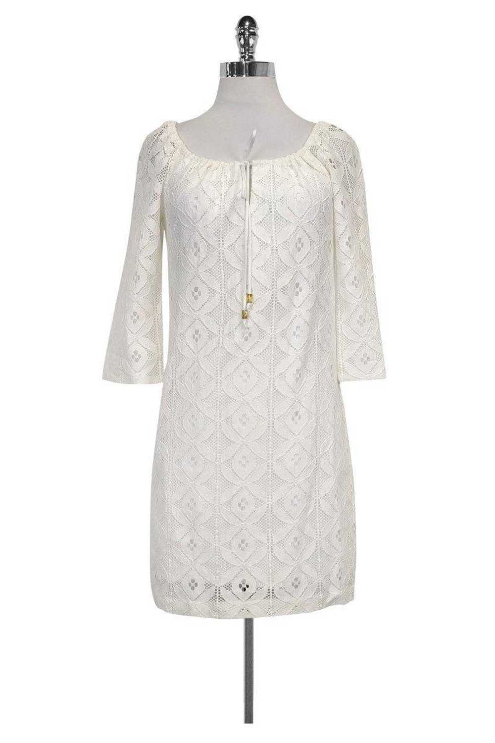 Trina Turk - White Lace Dress Sz 0 - image 1