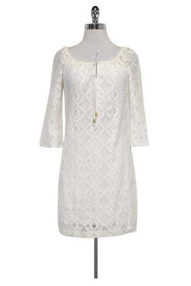 Trina Turk - White Lace Dress Sz 0 - image 1