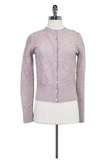 Valentino - Periwinkle Button-Up Cardigan Sz 4