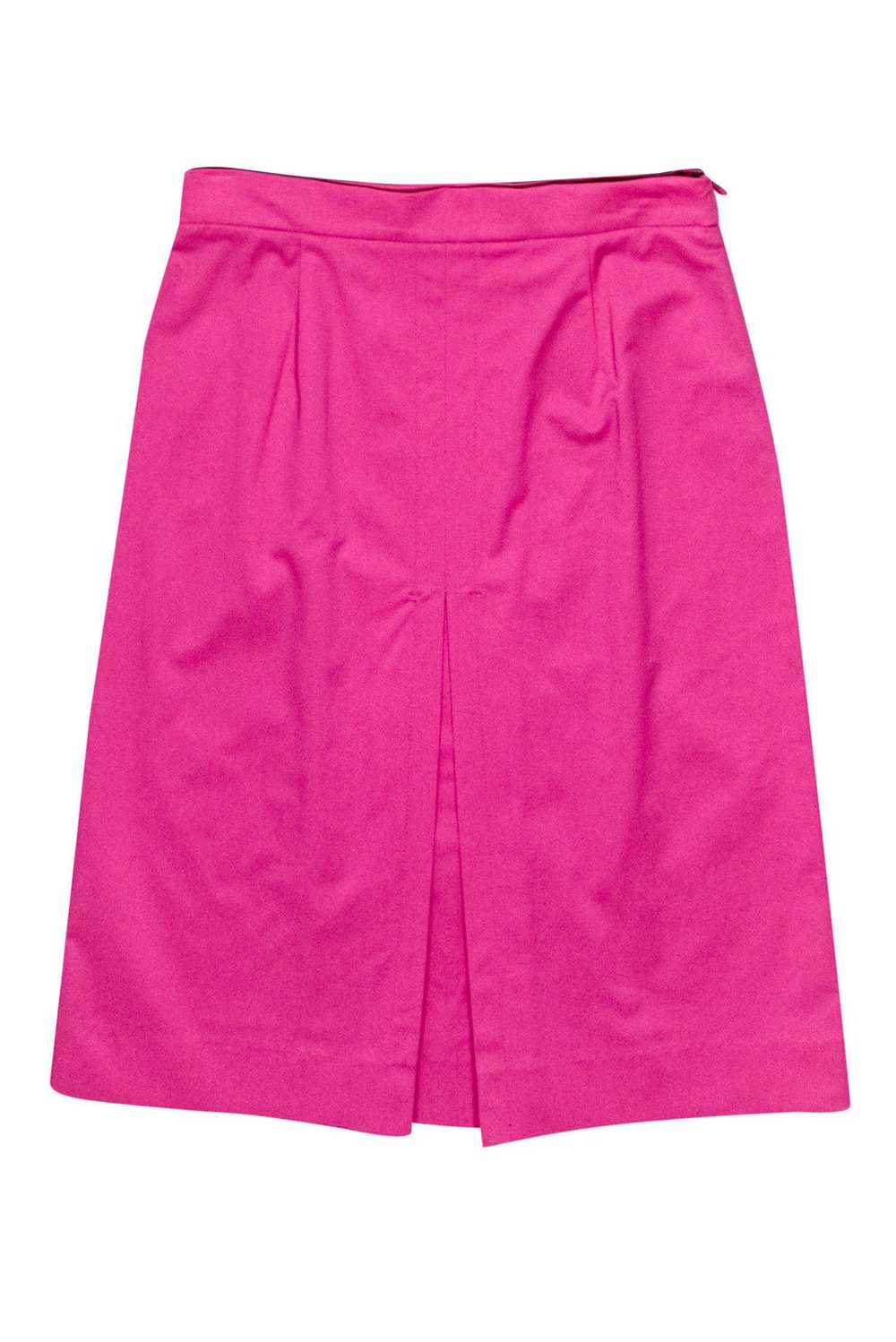 Valentino - Pink Midi Pencil Skirt Sz 4 - image 2