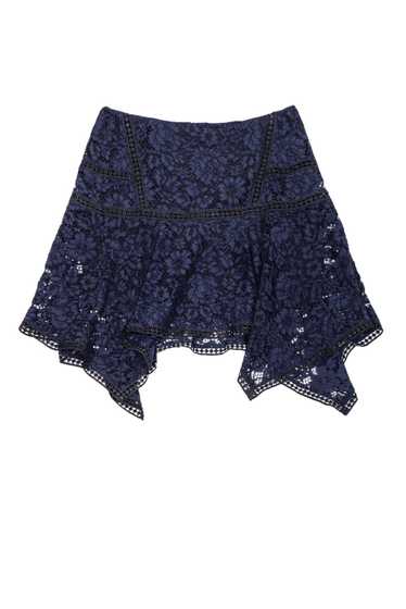 Veronica Beard - Navy Blue Lace Skirt Sz 0