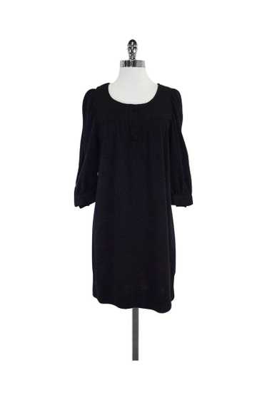 Vince - Black Wool Shift Dress Sz M