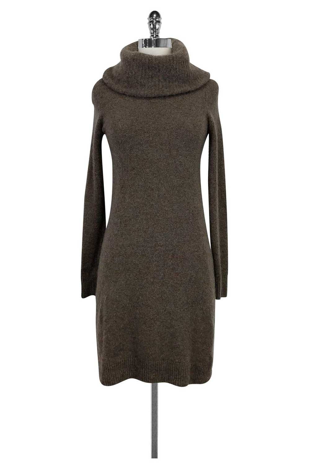 White & Warren - Cashmere Taupe Dress Sz S - image 1