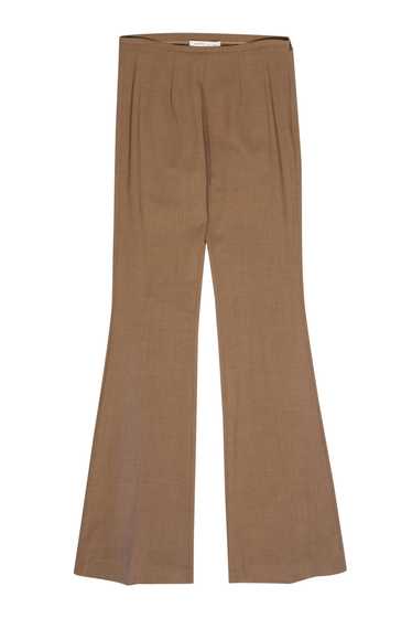 Worth New York - Camel Flared High-Waisted Trouser
