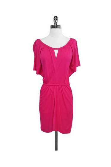 Yoana Baraschi - Hot Pink Short Sleeve Dress Sz XS