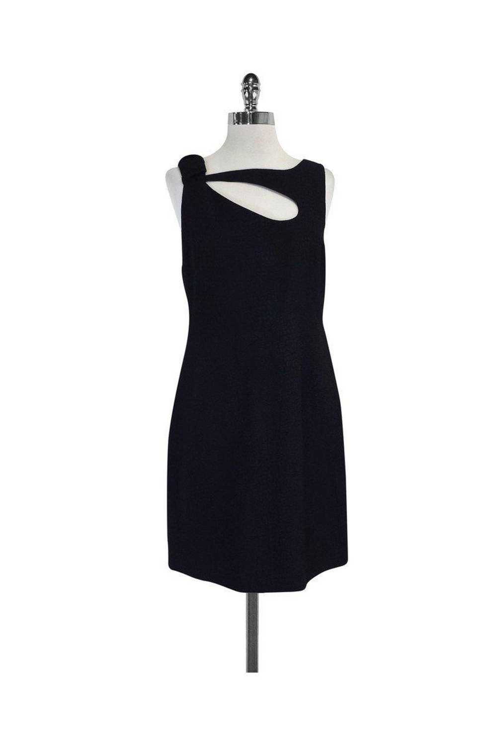 Yoana Baraschi - Navy Textured Sleeveless Dress S… - image 1