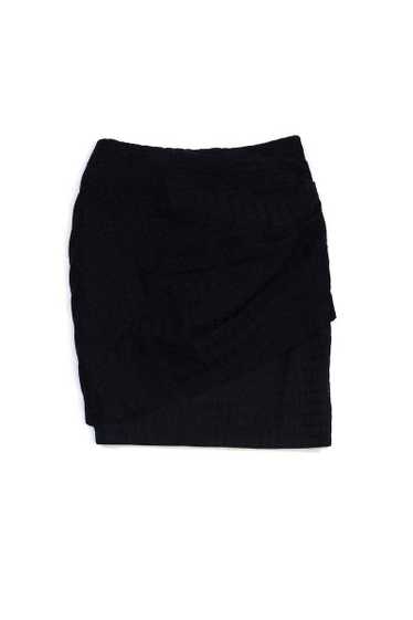 Zac Posen - Black Textured Skirt Sz 4