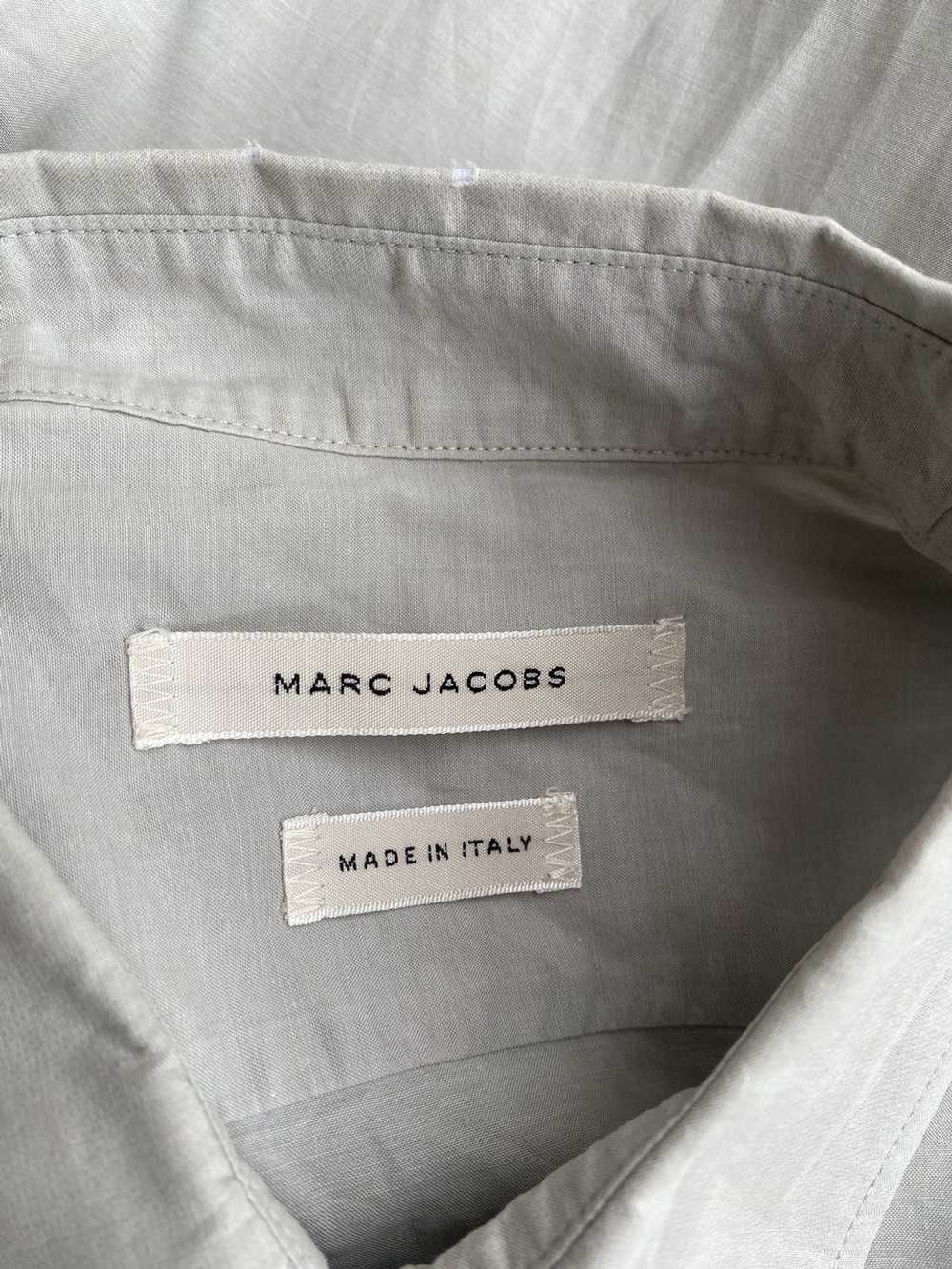 Marc Jacobs × Vintage grey button up shirt - image 11