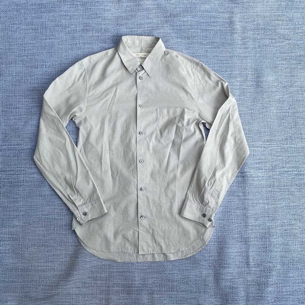 Marc Jacobs × Vintage grey button up shirt - image 2