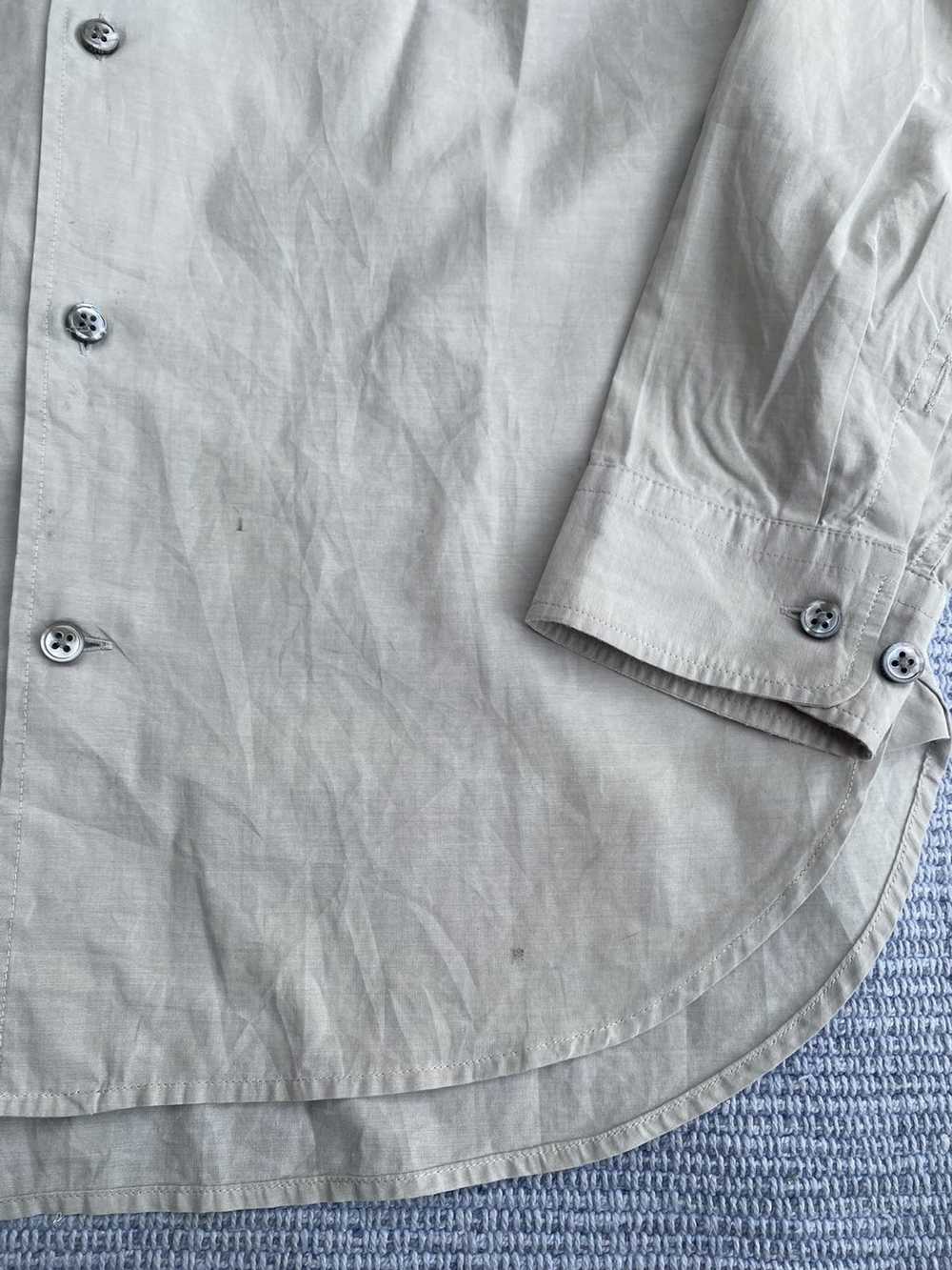 Marc Jacobs × Vintage grey button up shirt - image 6