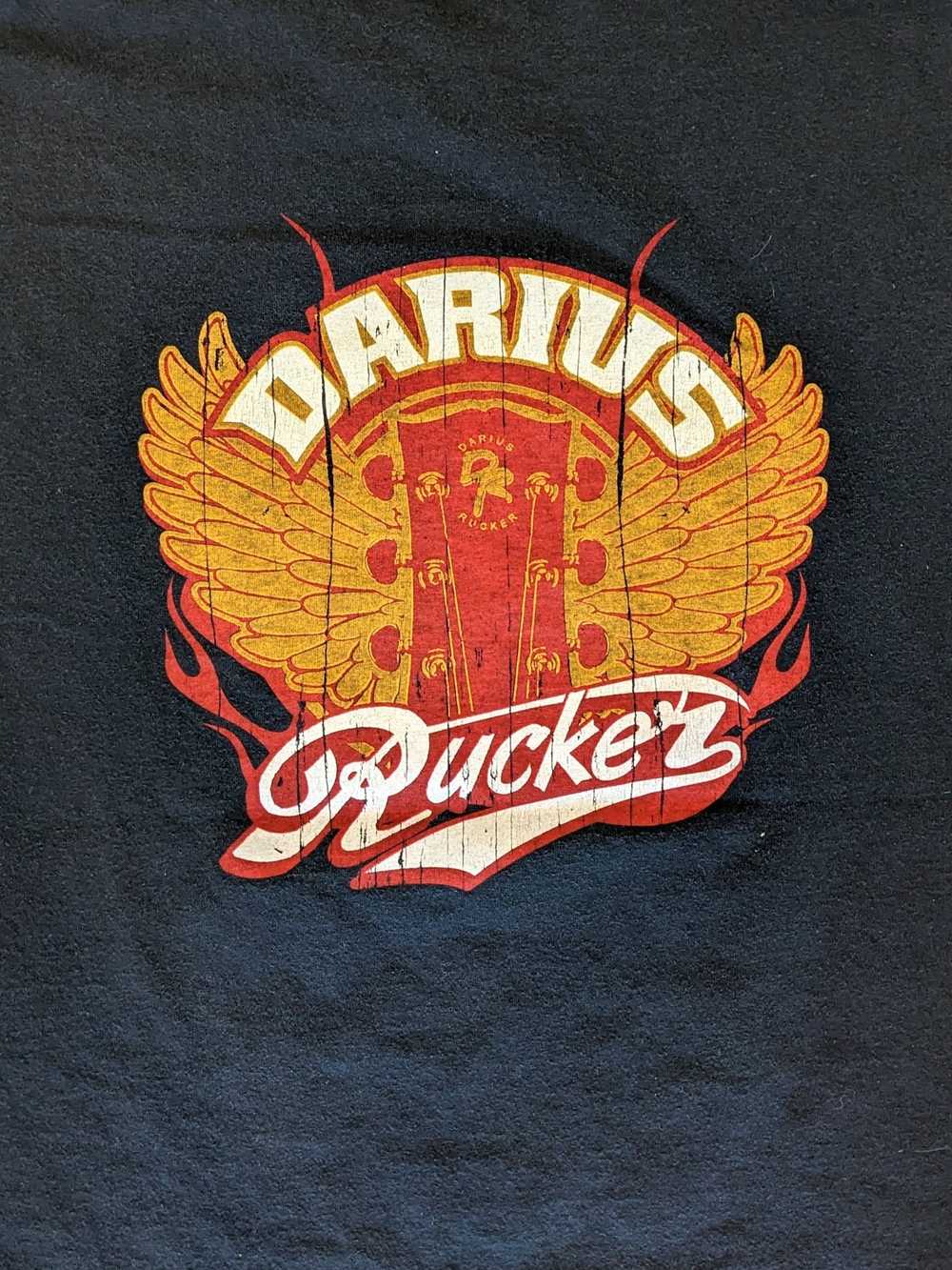 Rock T Shirt × Vintage Vintage Darius Rucker guit… - image 2