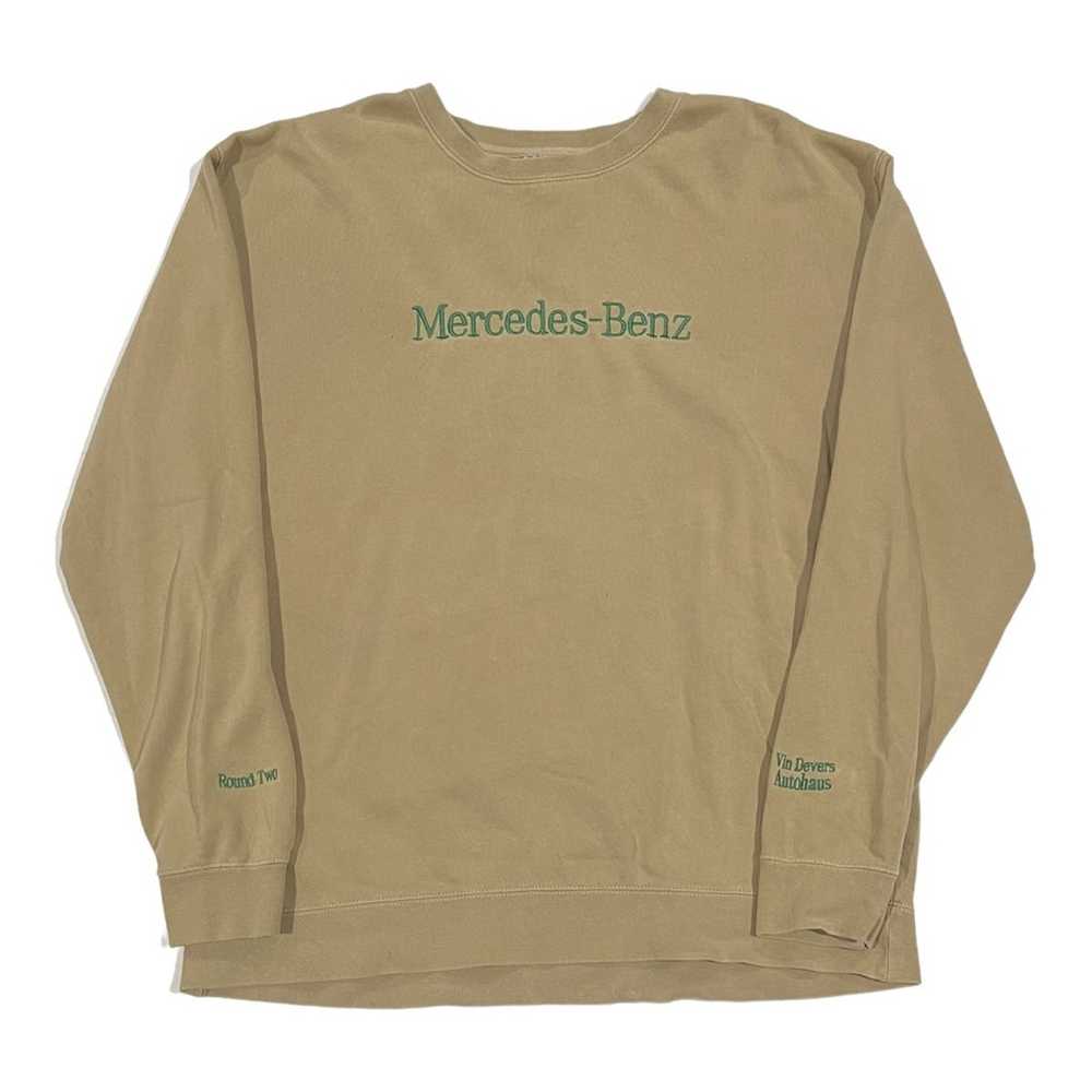 Round Two Round Two x Mercedes Benz Tan Crewneck … - image 1