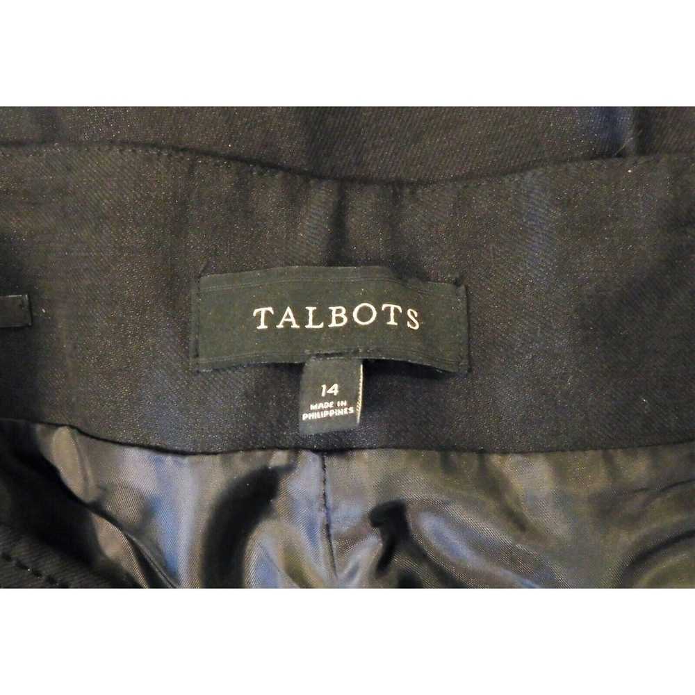 Other Talbots Heritage Pants 14 Black Cropped Ank… - image 5