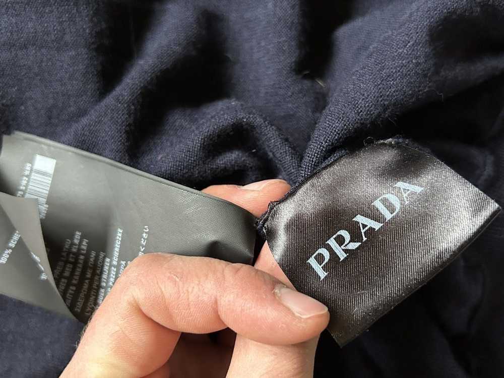 Prada Prada wool sweater navy - image 11