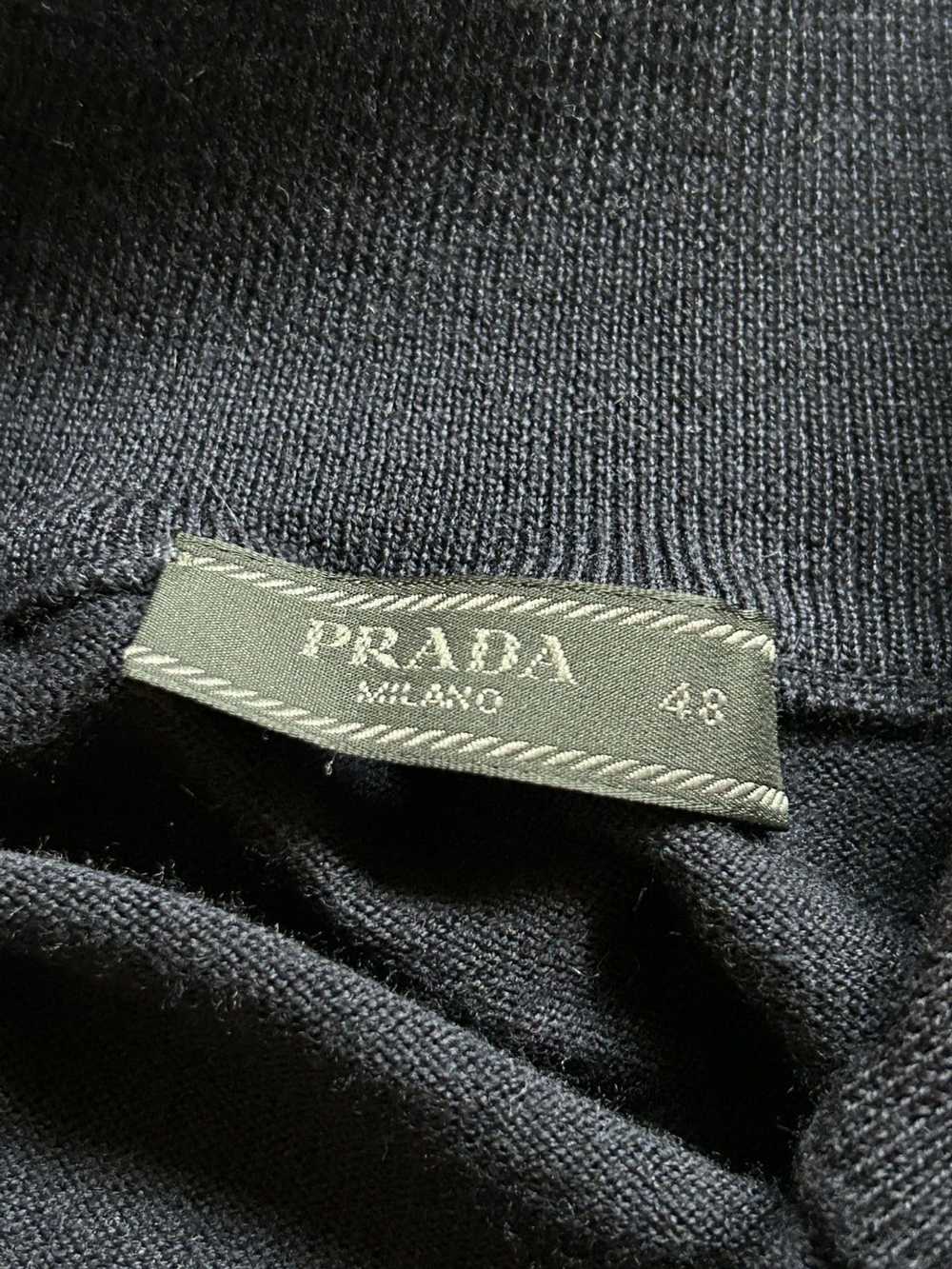 Prada Prada wool sweater navy - image 3