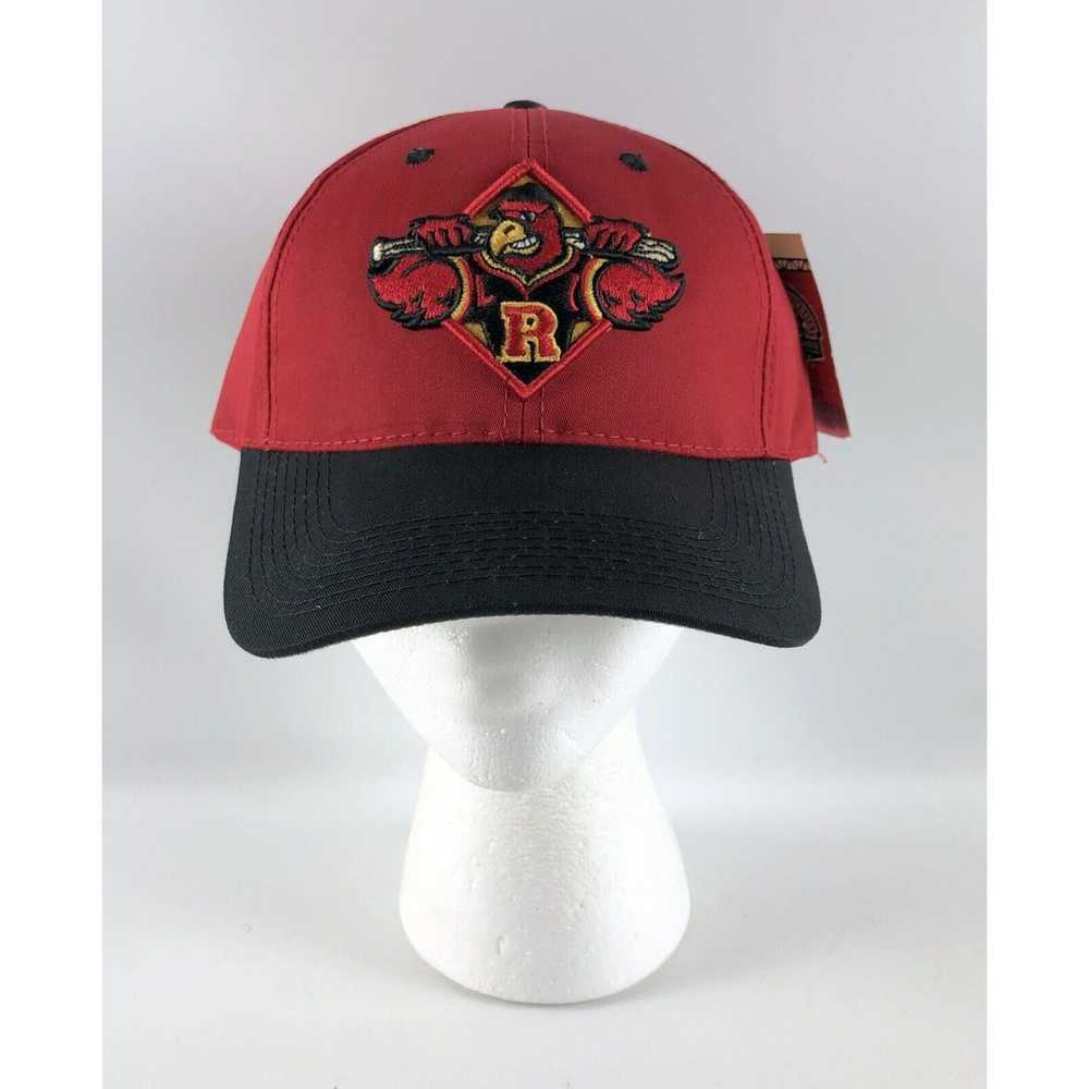 Rochester Red Wings Rick Krivada # Game Used Black Hat