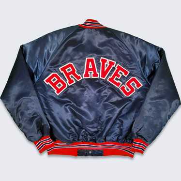 Maker of Jacket Fashion Jackets Vintage 80s Baseball Houston Astros Satin