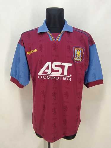 Reebok × Soccer Jersey ASTON VILLA ENGLAND 1995/1… - image 1