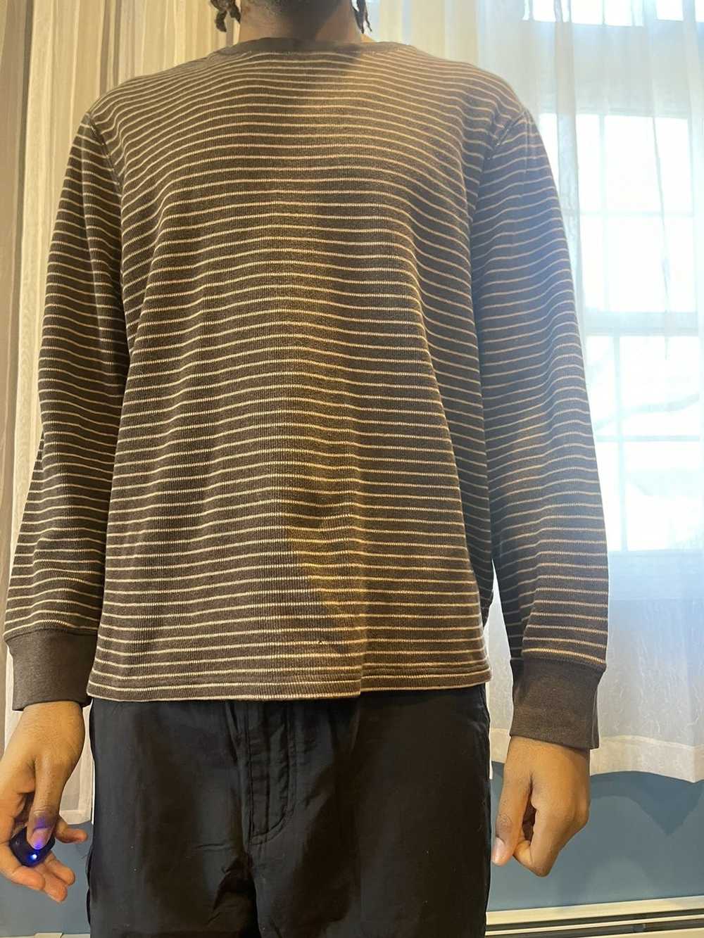 Avant Garde × Gap × Vintage Striped Gap Sweatshirt - image 3